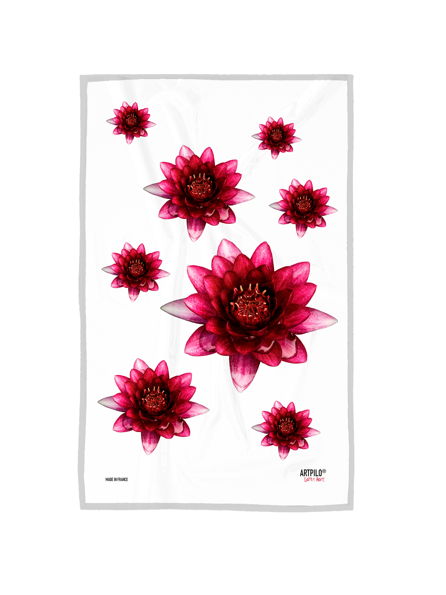 Lotus dish towel
