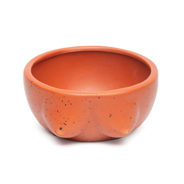 Bol en Terracotta Tits Peint à la Main Helio Ferretti Vue 1