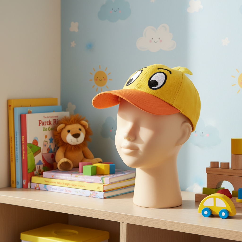 Children's Cap with Flida the Duck Mascot