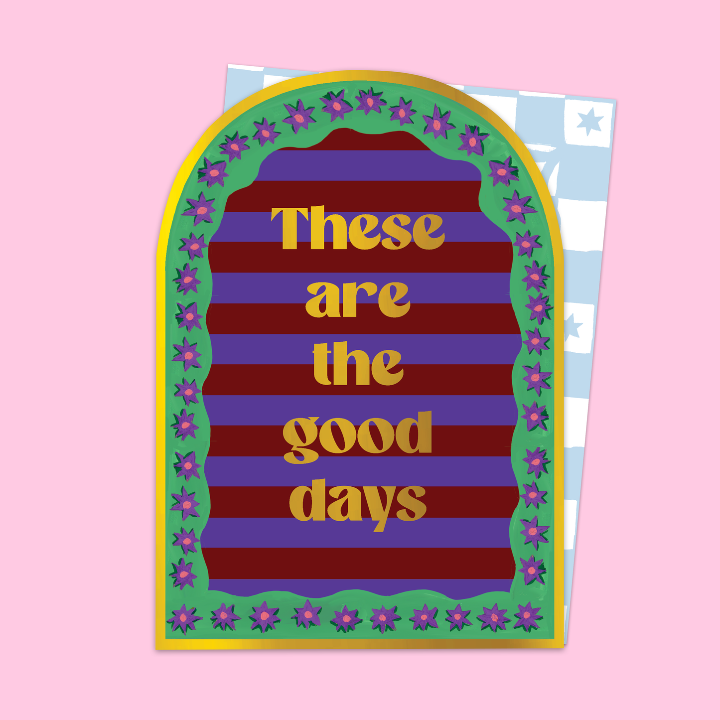 Here are the good days. Arched map.