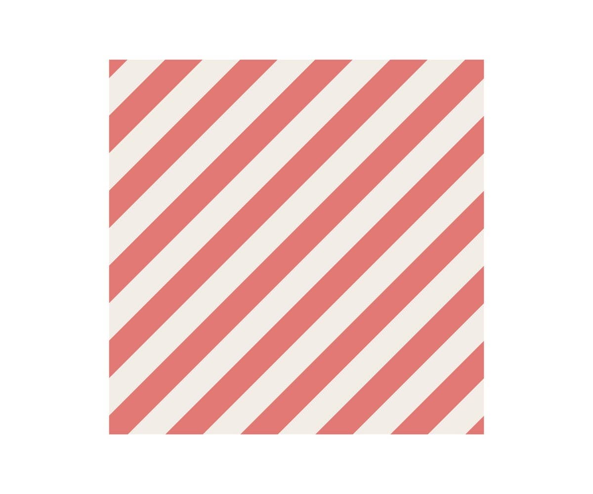 Kids' Anti-Sand Backpack Stripes Bloom & Blush