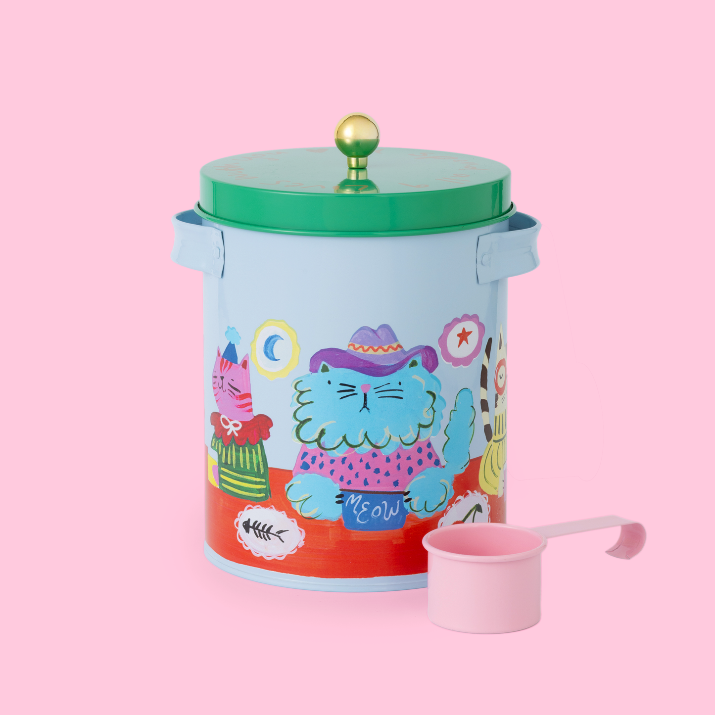 Cool Cat Club Storage Box & Shovel