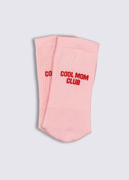 "COOL MOM CLUB" socks