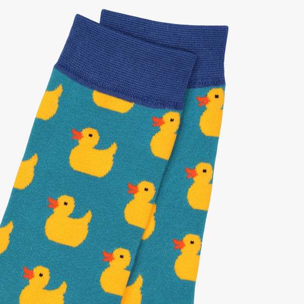 Chaussettes Turquoises Canards de bain