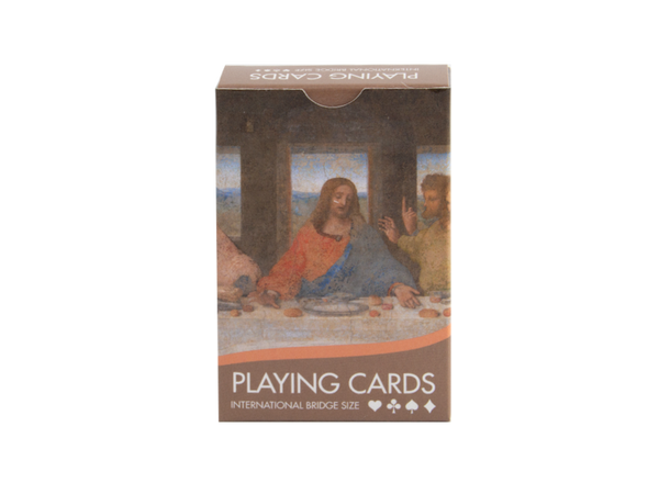 Pack of 56 Bridge playing cards featuring Leonardo da Vinci's The Last Supper