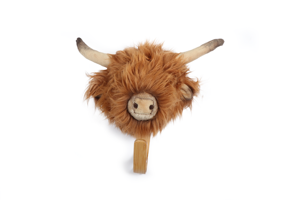 Porte-manteau vache Highland - Wild & Soft