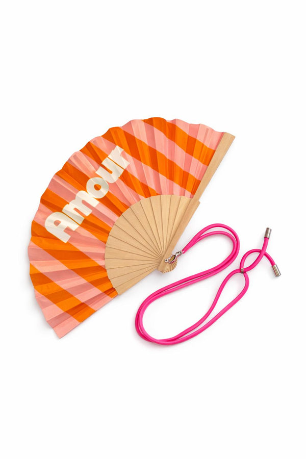 Fan with Shoulder Strap – Love