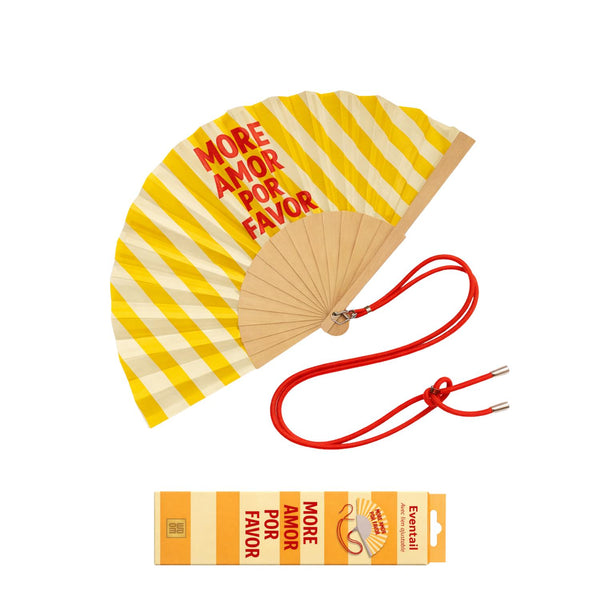 Fan with shoulder strap – More Amor Por Favor