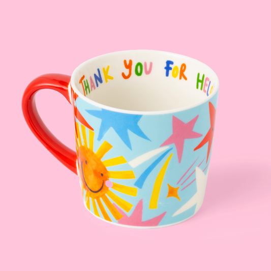 Thank you for helping me shine, Mug