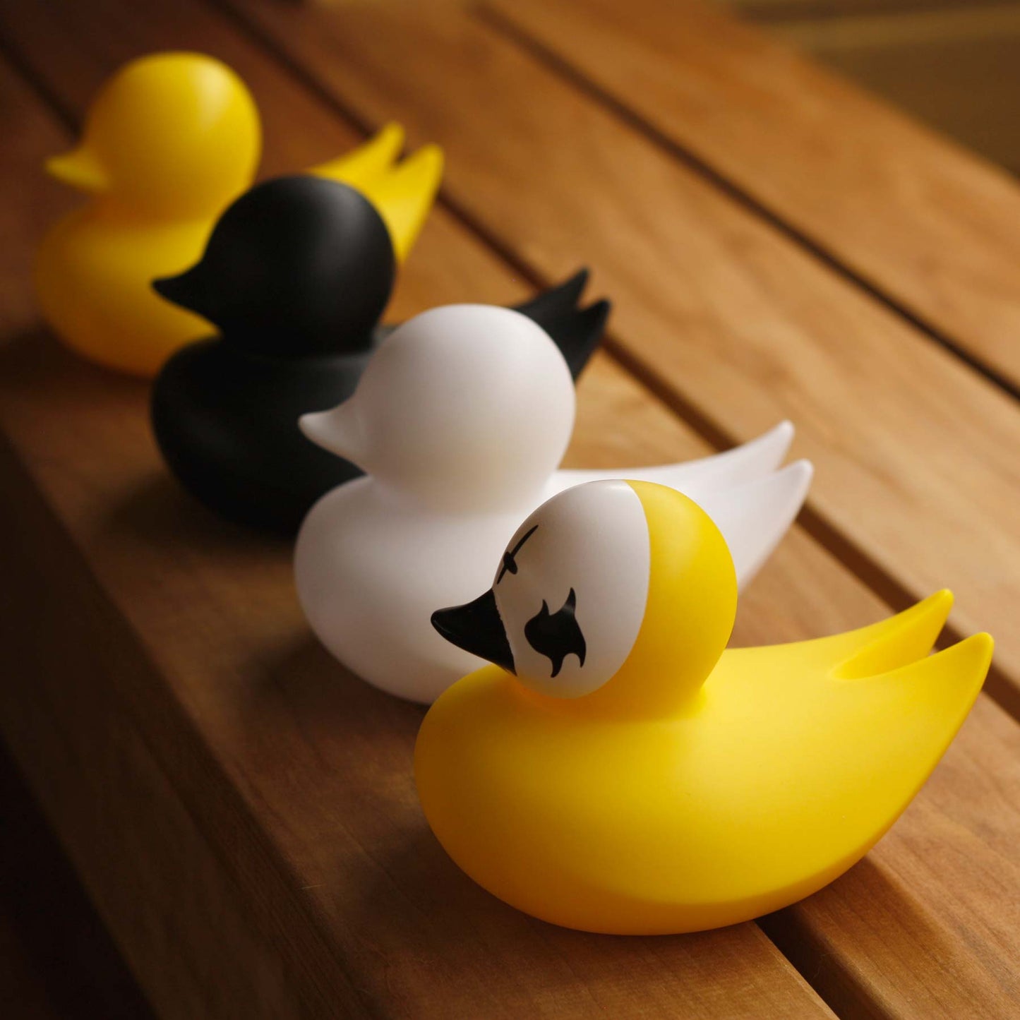 Gothic Duck with Corpse Paint