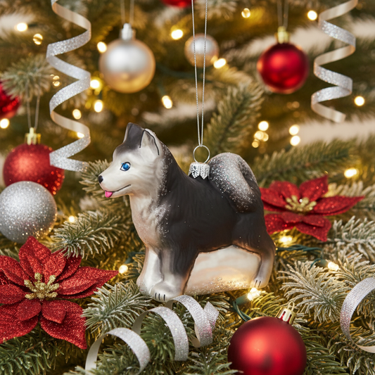 Husky Christmas Ball