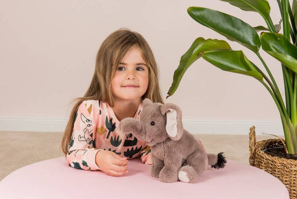 Peluche Éléphant Assis - Teddy Hermann