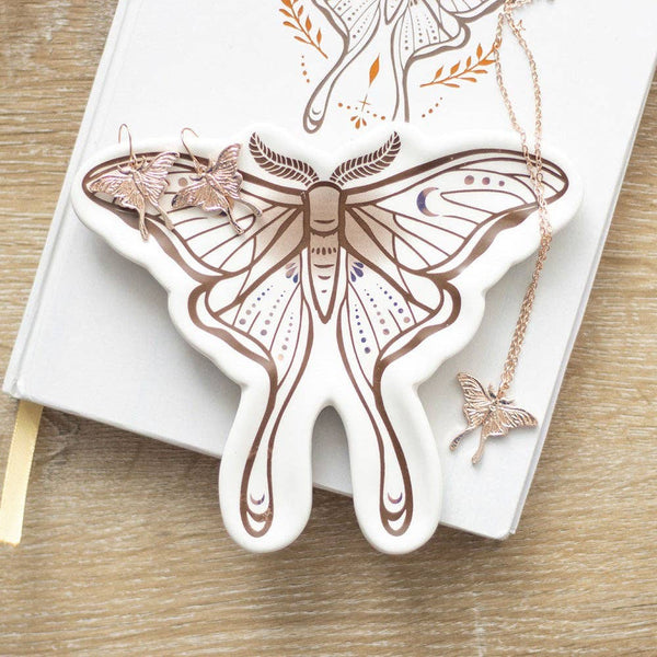 Moon Butterfly Trinket Dish