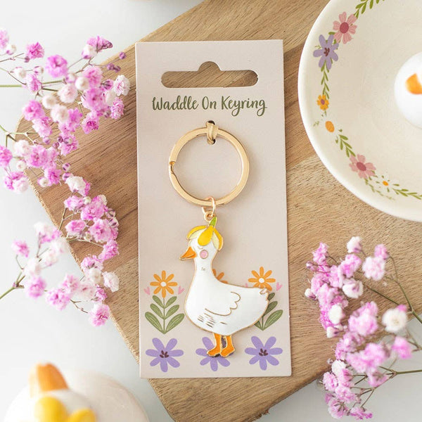 Porte-clés Canard “Waddle On”