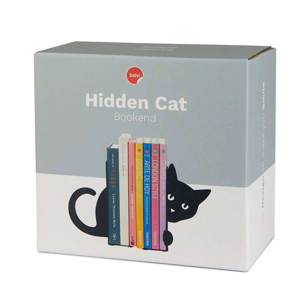 Black Cat Bookend