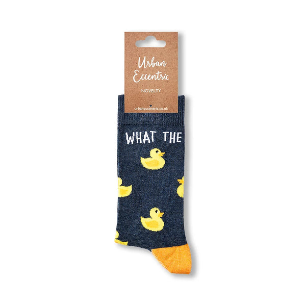 Duck Socks "What The Duck"
