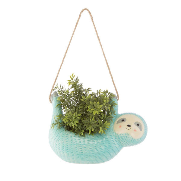 Seymour the Sloth Hanging Planter