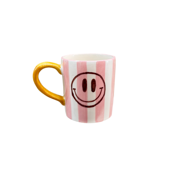Striped Smile Mug
