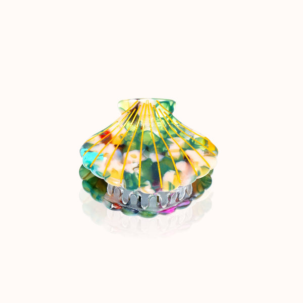 Seashell Forest Hair Clip