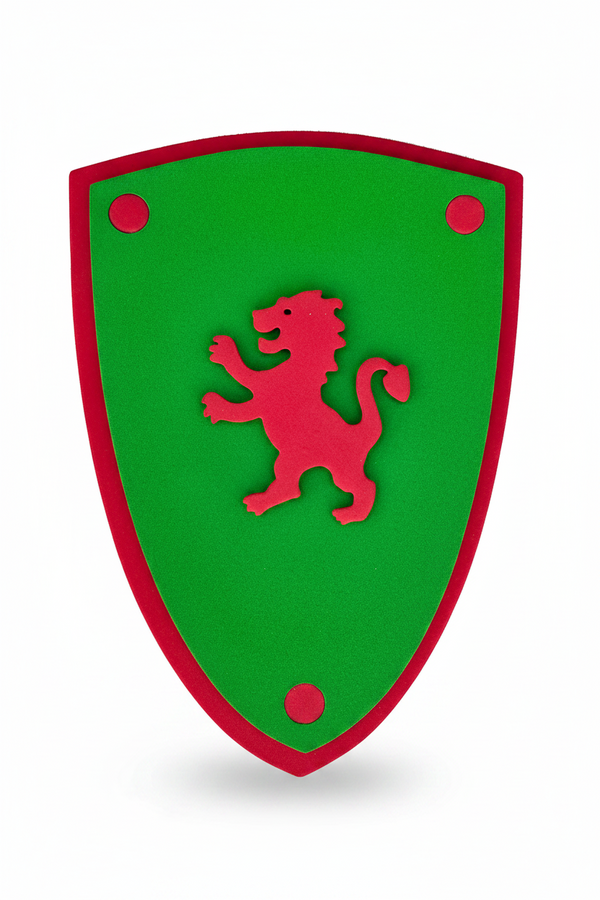 Softik Green Shield with Lion