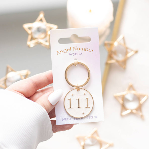 Porte-clés 111 « Angel Number »
