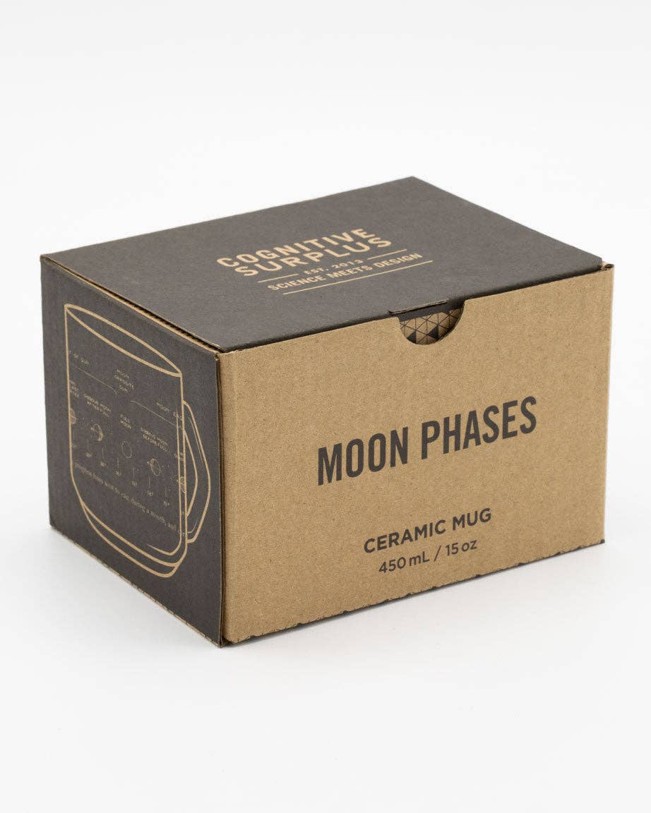 Mug Phases Lunaires – produit scientifique Cognitive Surplus EU, vue 3