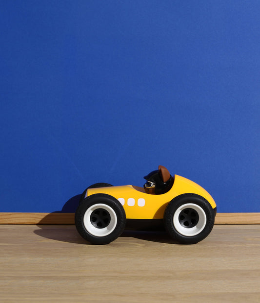 Voiture Egg Karlos - Sunnysider - Jaune | Playforever