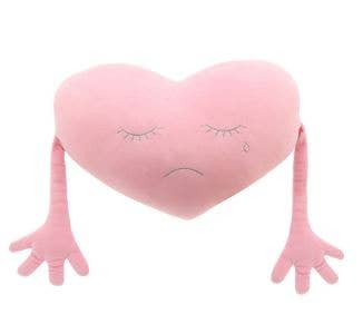Heart-shaped cushion, 46 cm - 0+