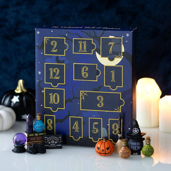 Halloween Advent Calendar "Shelf of Shadows" 12 days