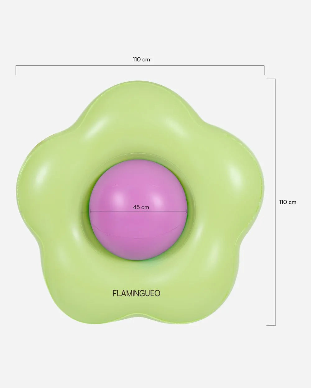 Flotador flor verde - BONNIE
