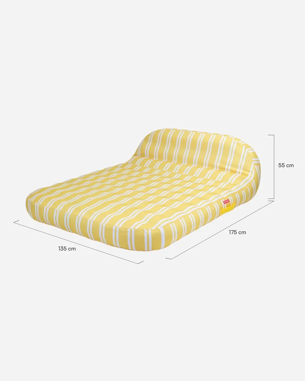 Yellow Double Lounger Float - MONACO
