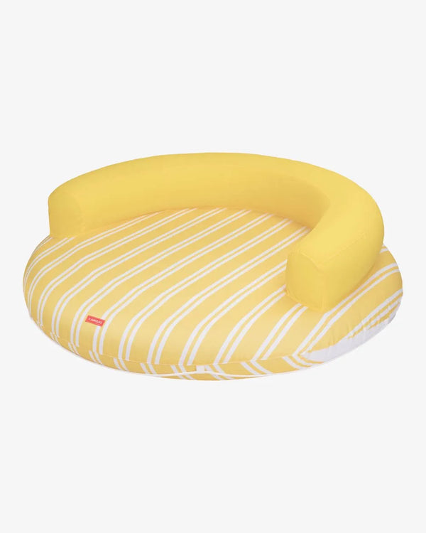 Yellow Round Lounge Float - ATLANTA