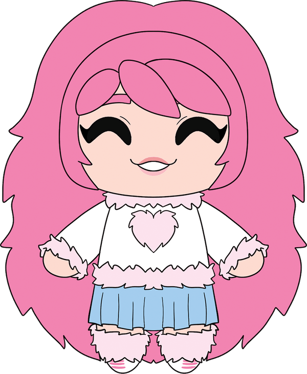 Fluffle Puff Anime Plush (9in)