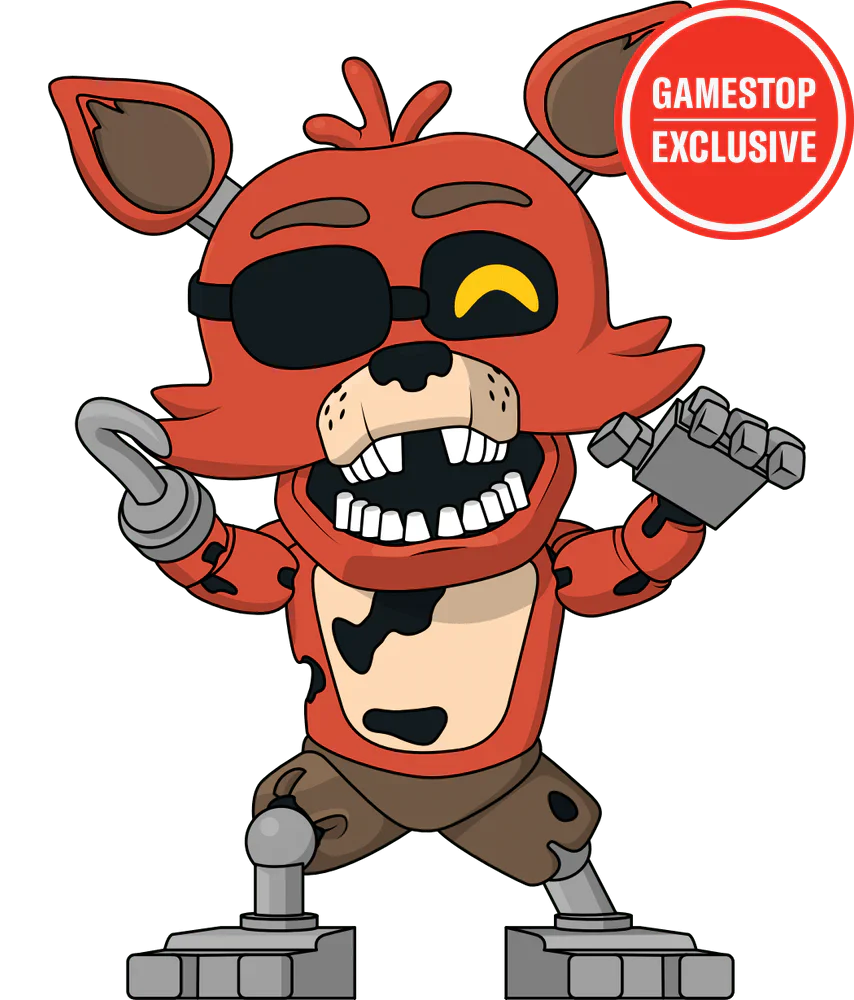 five nights at freddys vinyl figurine foxy youtooz
