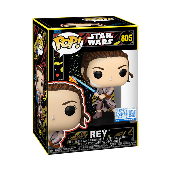 Pop! Rey (Retro) #805 - vue officielle Funko 2