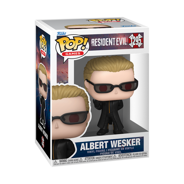 Funko Pop! Wesker 1295 - boîte officielle Funko