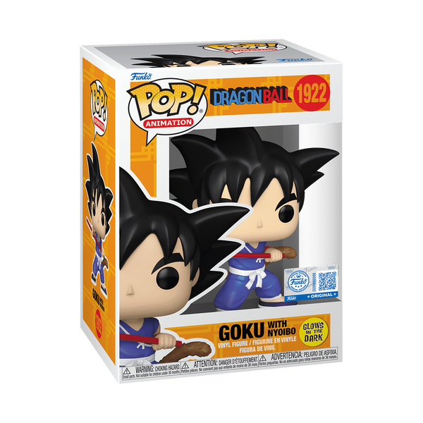 Pop! Goku avec Nyoibo (Glow) - packaging officiel