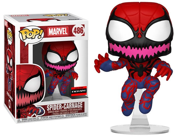 pop spider carnage