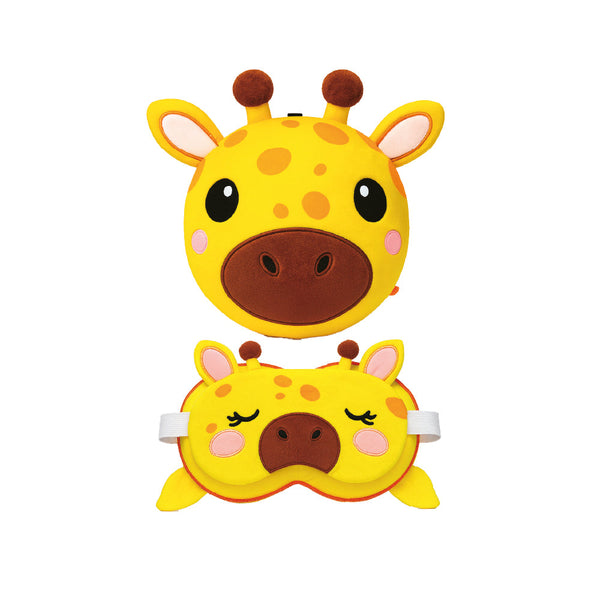 Travel pillow Zoo Sleep mask Zoo Nap Giraffe