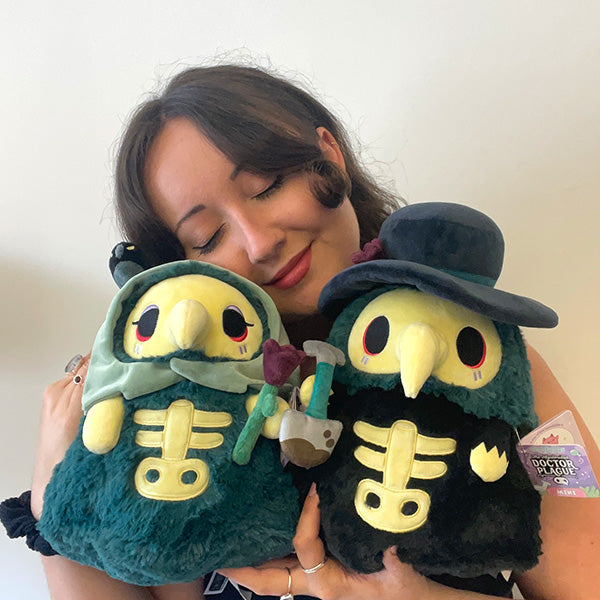 Duo Mini Squishable – Docteur et Infirmière de la Peste – Cimetière