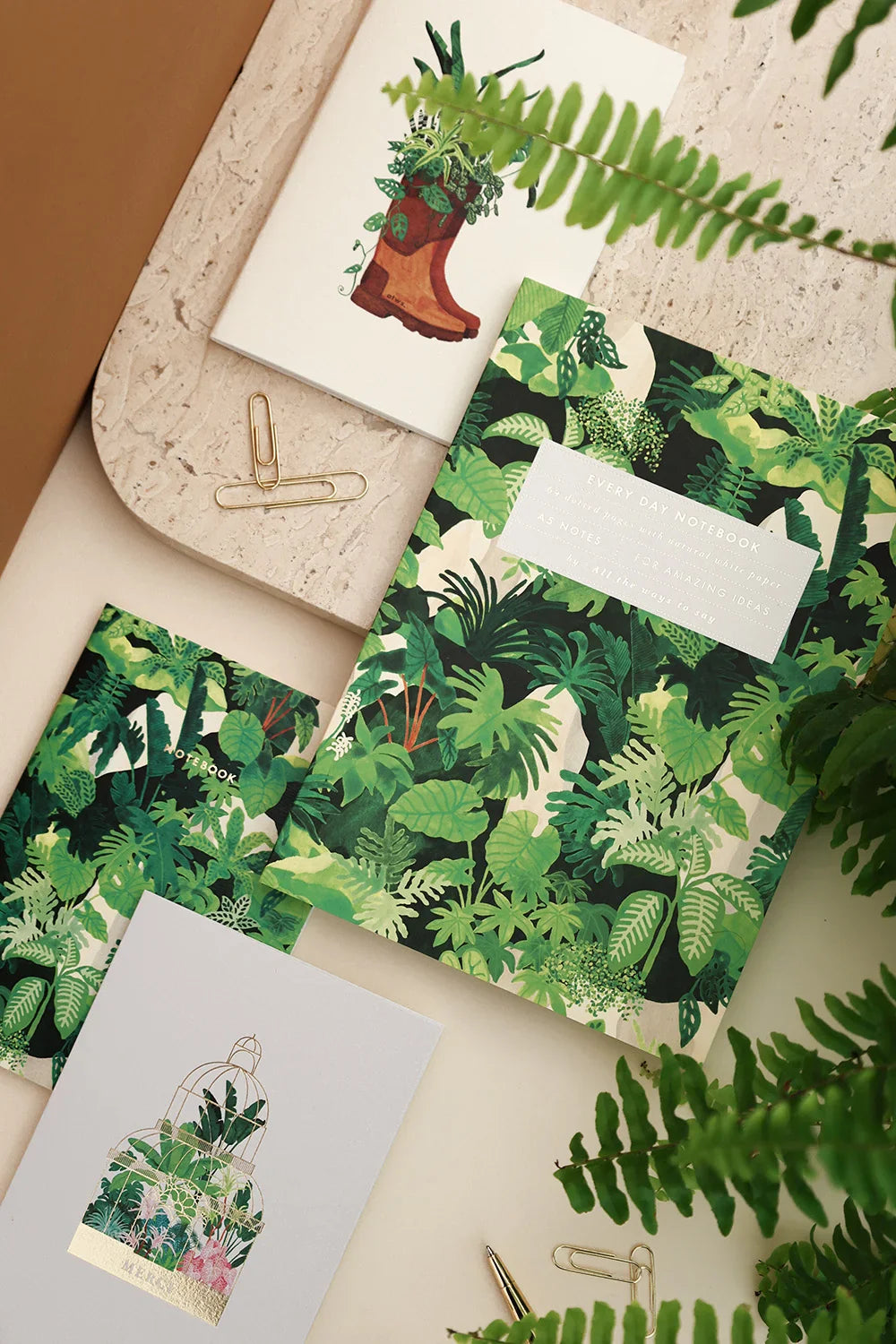 Green Cliff - A5 Notebook