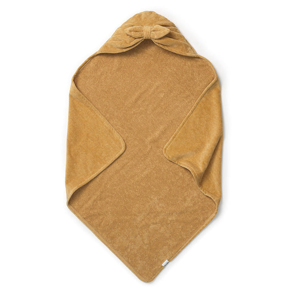 Gold Bow bath cape