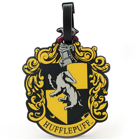 *Hufflepuff luggage tag
