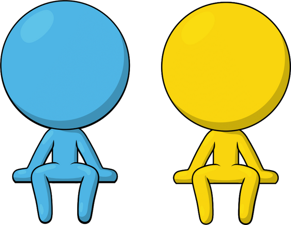 Blue & Yellow