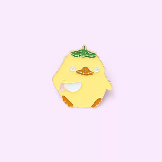 Pins Canard Ginko Couteau