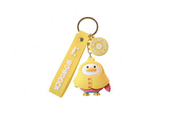 Yellow Waxed Duck Key Porte