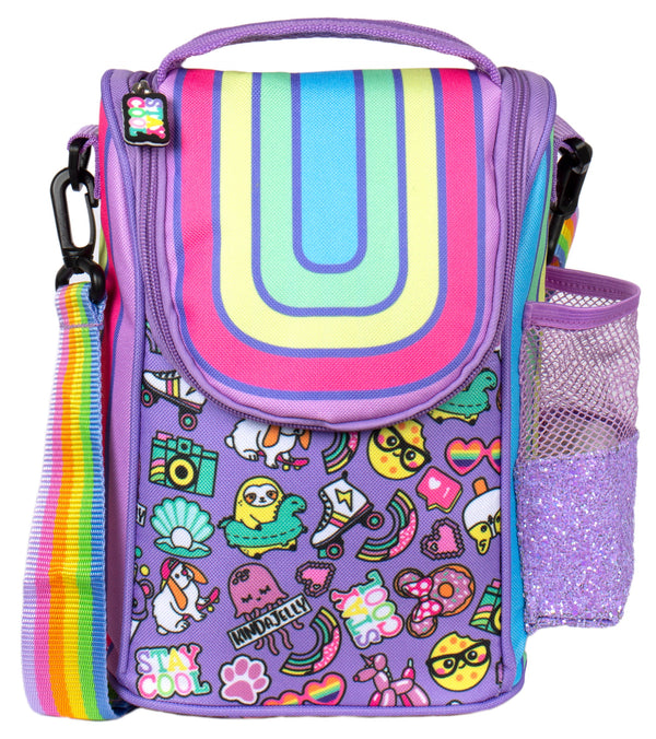 Sac repas avec bandoulière – Strap Lunch Bags – arc-en-ciel Smile