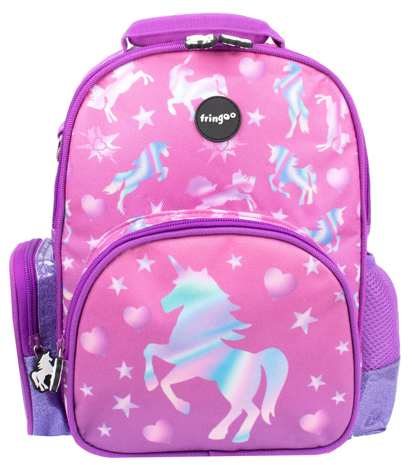 Sac à dos scolaire pour enfants - Sac de maternelle licorne ombrée pour filles