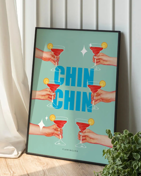 Decorative Print Chin Chin - BLOODY