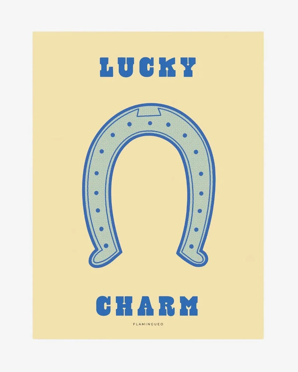 Decorative Print Lucky Charm - WOODY